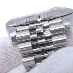 ROLEX DATEJUST 41 41MM STAINLESS STEEL 18K WHITE GOLD SLATE DIAL 126334