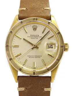 ROLEX OYSTER PERPETUAL DATE 1501/8 195**** MEN'S AUTOMATIC #T079