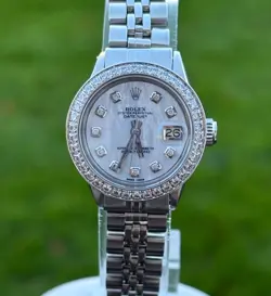MOP WHITE DIAL_DIAMOND
