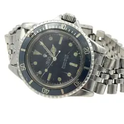 Original Owner Men’s Steel Rolex Submariner Wristwatch Ref. 5513 Circa 1970