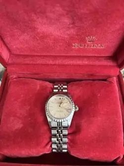ROLEX DATEJUST AUTOMATIC WATCH SILVER