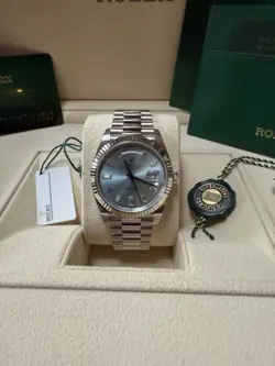 PRESIDENT WRISTWATCH ICE