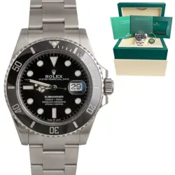 2023 ROLEX SUBMARINER BLACK STAINLESS STEEL 41MM WATCH 126610LN BOX & PAPERS