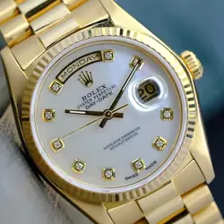 DAYDATE PRESIDENT WHITE