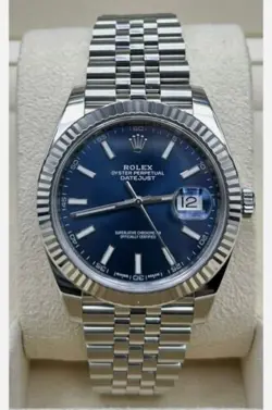 DATEJUST 1601 SILVER JUBILEE BRACELET WITH SILVER BEZEL