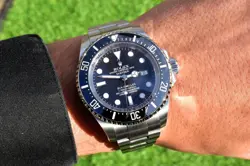 44MM BLACK DIAL/BEZEL