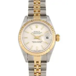 AUTHENTIC ROLEX DATEJUST 79173 SSXYG AUTOMATIC SERIAL INFO:A SERIAL  #270-003...