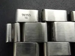 ROLEX Scratched Oyster Bracelet 78350 60 Mounting width 19mm Length 153mm