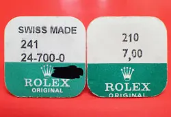 ROLEX 700 0 PACKAGE CROWN TUBE 7MM 1665 5512 5513 5514 5517 6263