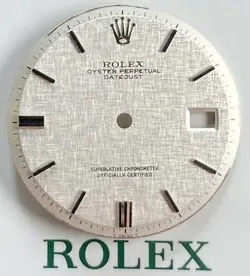SILVER DATEJUST DIAL