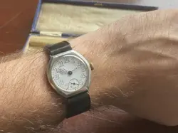 SILVER TRENCH WATCH