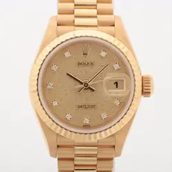 ROLEX DATEJUST 69178G YG AT CHAMPAGNE-HOLICON-FACE
