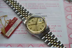 Tudor Prince Day Date Rolex Two Tone 94613 36mm Jubilee Bracelet Men's Watch