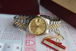 Tudor Prince Day Date Rolex Two Tone 94613 36mm Jubilee Bracelet Men's Watch