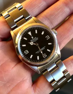 1998 ROLEX EXPLORER 14270 TRITIUM DIAL