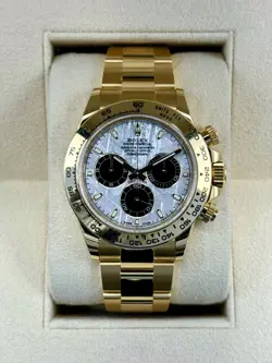 NEW 2023 ROLEX DAYTONA 40MM 116508 YELLOW GOLD METEORITE DIAL
