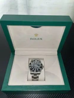 ROLEX SUBMARINER MEN'S BLACK WATCH