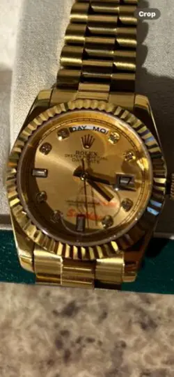 MENS GOLD ROLEX