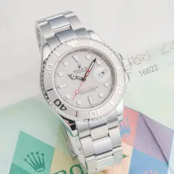ROLEX YACHT-MASTER 40 CERTIFIED REF. 16622 / BOX & PAPERS / 40MM / MINT