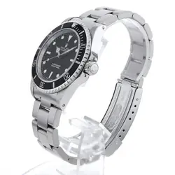 ROLEX SUBMARINER No Date 14060 Black Frozen Dial All Tritium W Number second...
