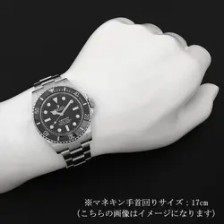 ROLEX SUBMARINER No Date 14060 Black Frozen Dial All Tritium W Number second...