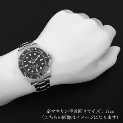 ROLEX SUBMARINER No Date 14060 Black Frozen Dial All Tritium W Number second...