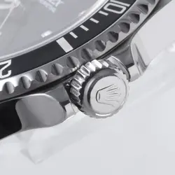 ROLEX SUBMARINER No Date 14060 Black Frozen Dial All Tritium W Number second...