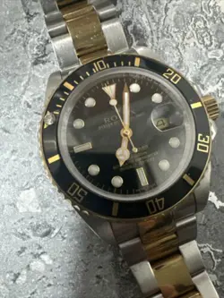 GOLD SILVER WATCH