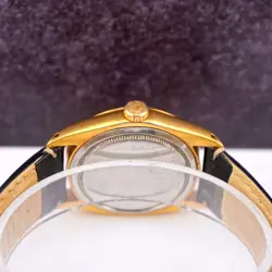 Vintage Rolex 34mm Gold Capped Oysterdate Precision Ref 6694 Steel Watch Head