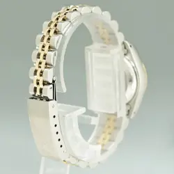 DIAMOND PEARL LADIES ROLEX DATEJUST 26MM 69173 TWO TONE GOLD STEEL JUBILEE WATCH