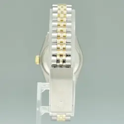 Diamond Pearl Ladies Rolex DateJust 26mm 69173 Two Tone Gold Steel Jubilee Watch