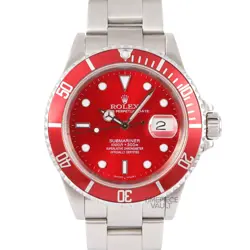 OYSTER WATCH RED