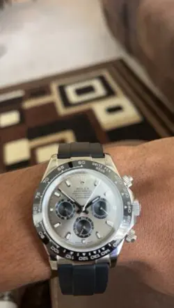 2023 USED ROLEX DAYTONA WHITE GOLD 116519LN CERAMIC