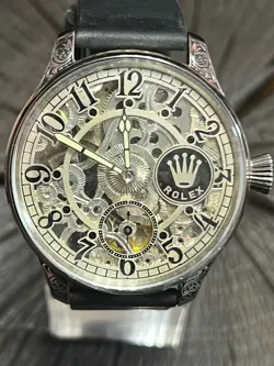WRISTWATCH SKELETON WITH