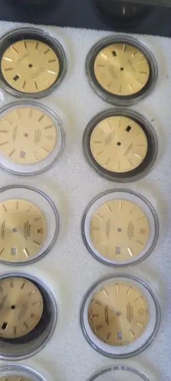 100% original Rolex lot 300 Rolex dials,1601/3 and 16013/4,all great condition