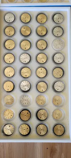 100% original Rolex lot 300 Rolex dials,1601/3 and 16013/4,all great condition