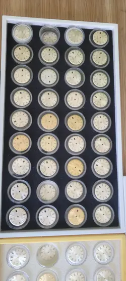 100% original Rolex lot 300 Rolex dials,1601/3 and 16013/4,all great condition