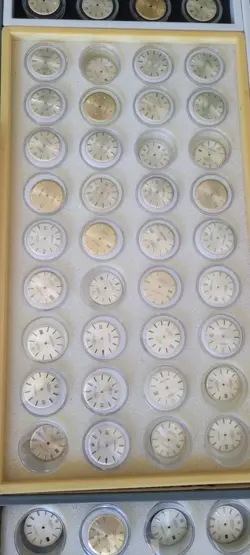 100% original Rolex lot 300 Rolex dials,1601/3 and 16013/4,all great condition
