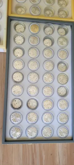100% original Rolex lot 300 Rolex dials,1601/3 and 16013/4,all great condition