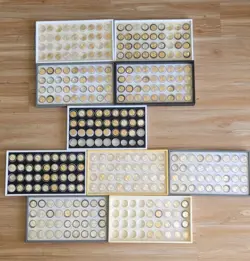 100% original Rolex lot 300 Rolex dials,1601/3 and 16013/4,all great condition
