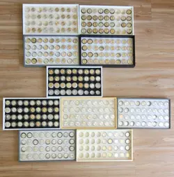 100% original Rolex lot 300 Rolex dials,1601/3 and 16013/4,all great condition