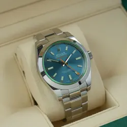 40MM GREEN CRYSTAL
