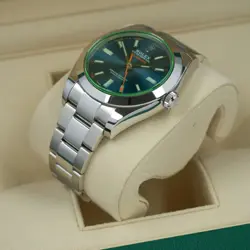 40MM GREEN CRYSTAL
