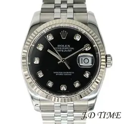 116234G BLACK DIAL/10P