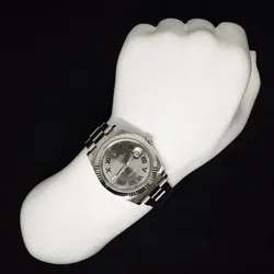 Rolex Wristwatch Datejust 41 126334 Slate Grey Dial Date Roulette Engraved Calen