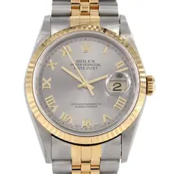ROLEX DATEJUST 16233 SSXYG AUTOMATIC WINDING NUMBER R45_1202