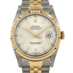 ROLEX DATEJUST 16233 SSXYG AUTOMATIC WINDING K NUMBER R45_1202