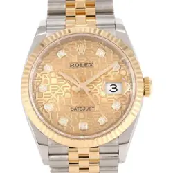 ROLEX DATEJUST 126233G SSXYG AUTOMATIC WINDING RANDOM NUMBER R45_1202