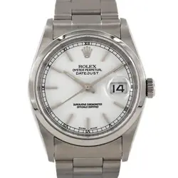 ROLEX DATEJUST 16200 SS AUTOMATIC WINDING K NUMBER R45_1202
