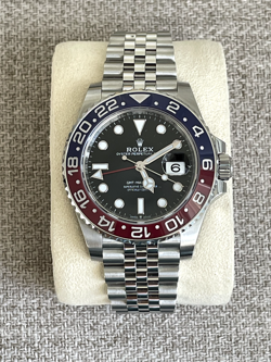 2024 ROLEX GMT-MASTER II PEPSI 126710BLRO JUBILEE BRACELET WITH RED & BLUE BEZEL